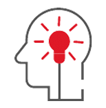 kopf Icon energieeffiziente Häuser Bauunternehmen Scheller